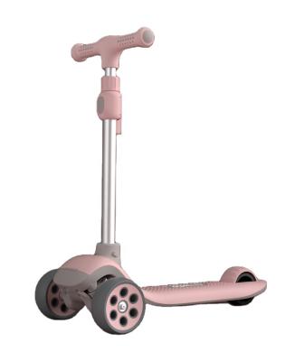 China Plastic Children's Balance Scooter Three Wheels With Baby Lightweight Adjustable Folding Balance Scooter for sale