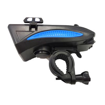 China Four-in-One Universal Handlebar Light Charging Bicycle Lights Bike Cell Phone Holder With Light H-100 for sale