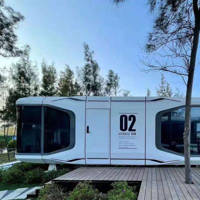 China Modern Mobile Home Manufactures Smart Modern Luxury Prefab Houses For Theme Park Tourist Attraction for sale