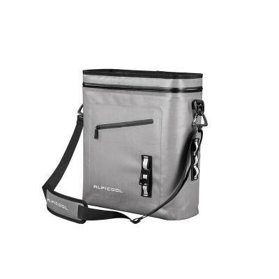 China 14L Bicycle Soft Cooler Waterproof With Hard Liner Waterproof Box Cooler Bag for sale