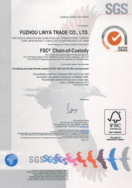 FSC - Fuzhou Linya Trade Co., Ltd.