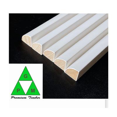 China Modern Chinese Factory High Quality Wood Panel Quarter Round Skirting Molding for sale