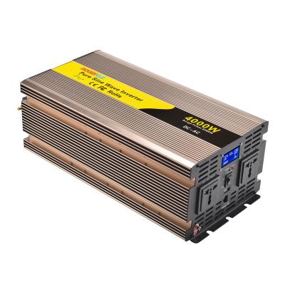 China Home solar power system single phase 230v dc 24v to ac power high frequency pure sine wave power inverter for sale