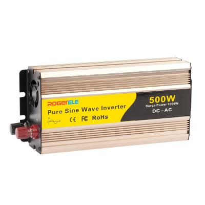 China Home Appliance Speed ​​12V 24V 500W Fast Pure Sine Wave Inverter For Home Appliances for sale