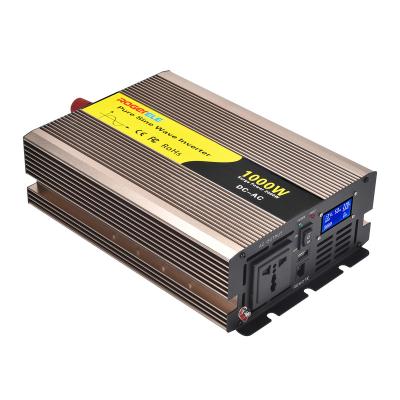 China Home Solar Power System Manufacture 1000W Chinese Pure Sine Wave Car Power Inverter (REP-1000W) for sale