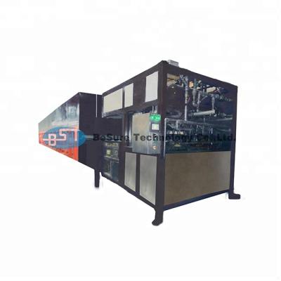 China Hotels BSI ET1800 Production Capacity Small Waste Pulp Egg Tray /Cup Carrier Rack Fruit Tray Production Line for sale