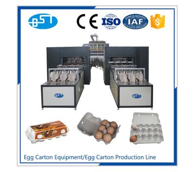 China food & beverage factory egg box machine/egg carton machine/egg box forming machine EC5400 for sale