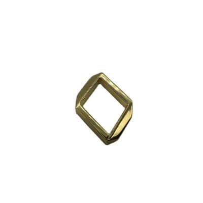 China Die-Casting Luggage Bag Hardware Accessories Rectangle Square Ring Buckles For Backpack Strap Belt for sale