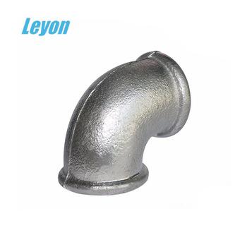 China Black Steam Elbow Galvanized Threaded Malleable Iron Pipe Fittings Female for sale