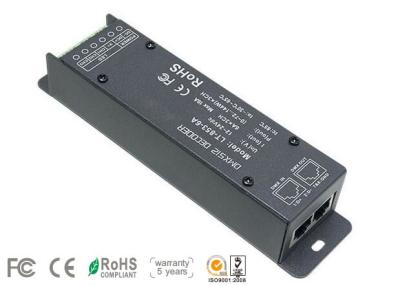 China 12V - 24VDC 6A * 3 Channels  DMX Decoder LED Controller with RJ45 DMX Socket for sale