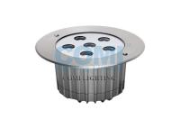 China 6 * 2W or 3W LED Up Light Inground Lamp Diameter 173mm Front Ring for sale