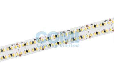 China Fileiras duplas 600LEDs/M High Lumen 2216 luzes de tira 24v do diodo emissor de luz, CRI 90 das tiras das luzes do diodo emissor de luz + à venda