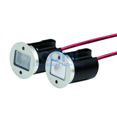 Cina MINI 2W 24VDC Voltage IP67 luci a LED per illuminazione interna o esterna delle scale in vendita