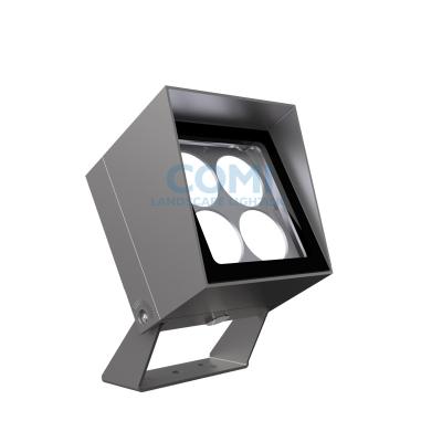 China 264VAC 2000LM Garden LED Flood Lights DMX512 LED Garden Spotlights With Visor for sale