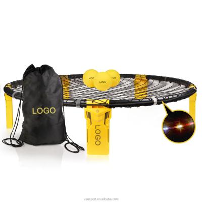 China New and Improved 2022 Roundnet Competition Game Set with 3 Ball Pump and Bag Strikeball 3 Ball Game Carrying Kit for sale