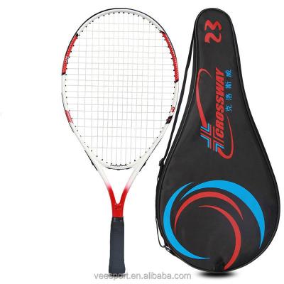 China 21 23 25 Inch Kids Tennis Racket 19 Inch Lightweight Tennis Racket Youth Carbon Fiber Tennis Racket Multi Color Option for sale