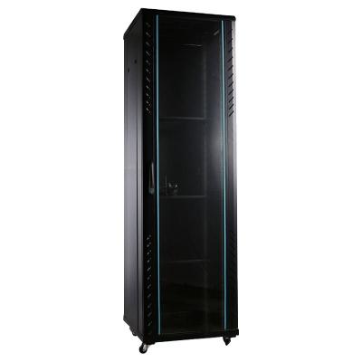 China TOTEN glass door cabinet enclosure server rack for data room for sale