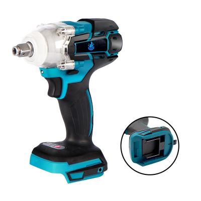 China wholesale price 20*15*6cm multifunctional 350N.m impact machine tool brushless electric cordless rechargeable screwdriver wrench big drill for sale