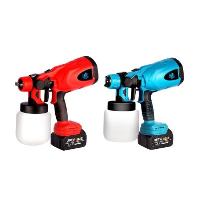 China Wireless Portable Electric Airless Airbrush Paint Sprayer Even Paint Spray Gun Nozzle Modern Design for sale