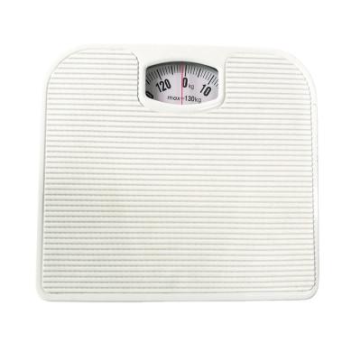 China ABS & 130kg Mechanical Bathroom Scale Steel Body Scale No Battery Weight Scale Eco - Friendly for sale