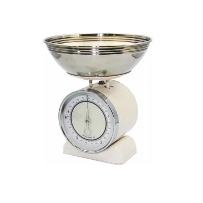 China Stainless Steel Mechanical Dial 2kg/3kg/5kg Kitchen Scales for sale