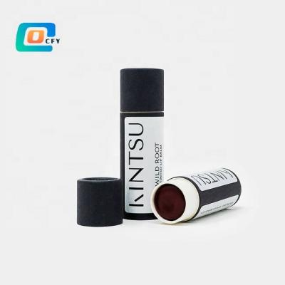 China China Factory Biodegradable Lip Gloss Containers Custom Biodegradable Lip Balm Paper Tube Lip Gloss Tubes With Custom For Cosmetic Packaging for sale