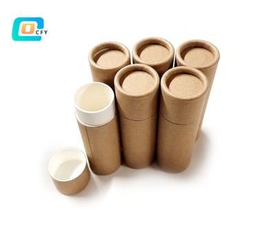 China Wholesale Cosmetic Tube Paper Box Containers Cardboard Deodorant Container Essential Oil Cosmetic Tube for sale