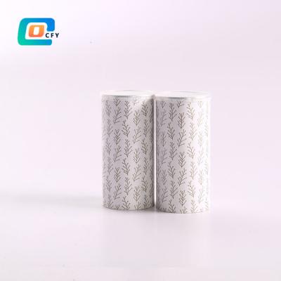 China Food Grade Biodegradable Round Wrapping Paper For Gift Recyclable Aluminum Liner Paper Tubes For Tea Packaging for sale