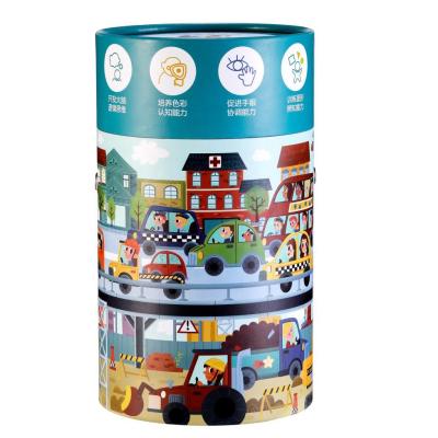 China 2021 Biodegradable New Design Hot Selling Customized 500 1000 2000 Jigsaw Puzzles For Kids Personalized Paper Adults Puzzles Paper Tubes for sale