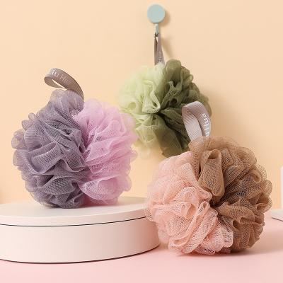 China EXFOLIATE New Hot Sale Color Exfoliating Shower Ball Manufacturer Wholesale Bath Loofah Sponge for sale