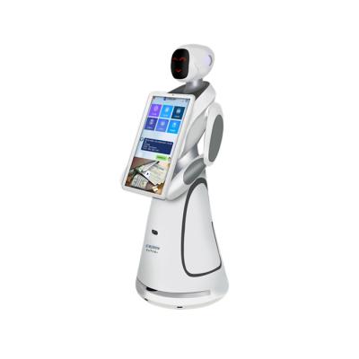 China Restaurant API Open Programmable Hospital Introduce Robot Receptionists for sale