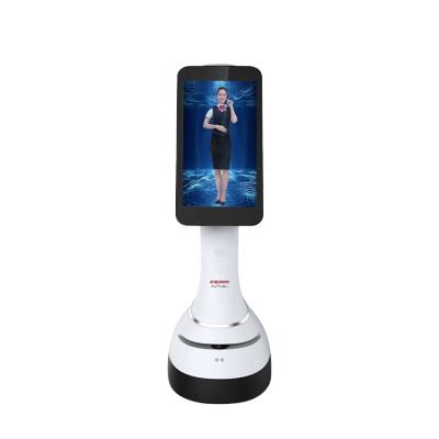 China Intelligent Human Shopping Mall Robots Waiter Service Restaurant For Sale/Greeting Robot For Sale for sale