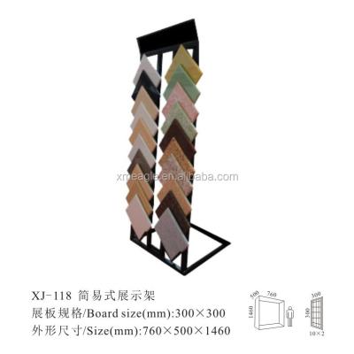 China Modern Customized Double Face Stone , Quartz Stone , Artificial Stone Display Rack 200*200/display stands for tiles for sale