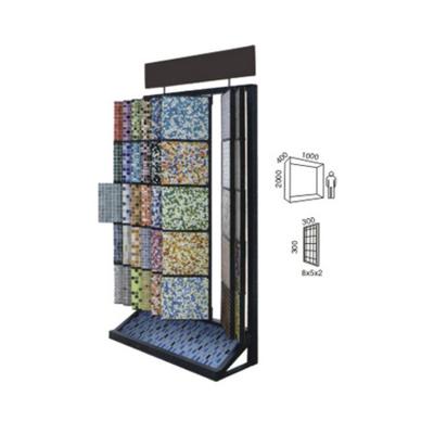 China Tile Flip Style Rack Eco - Friendly / Durable Promotion / Ceramic Rack For Fair Showroom for sale