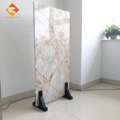 China Displaying Goods / Exhibition Newcomer Single Metal Slabs Tile Display Rack for sale