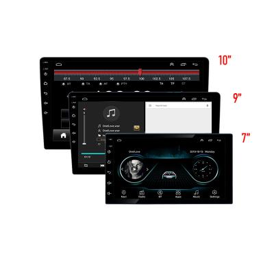 China 9 Inch Android Car Stereo GPS 7 Inch 10 Inch GPS Navigation Hard Screen For Ultrathin Car Din 1Din Car Radio Dual Bluetooth for sale