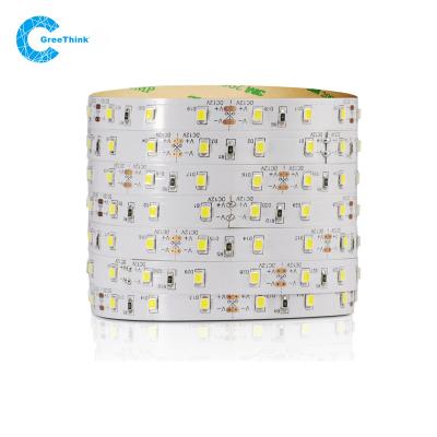 China DC 12V 8mm Double Layer Dance Halls IP33 2385 Wide Linear Trunking System Aluminum Flexible Heat Resistant Led Strip for sale