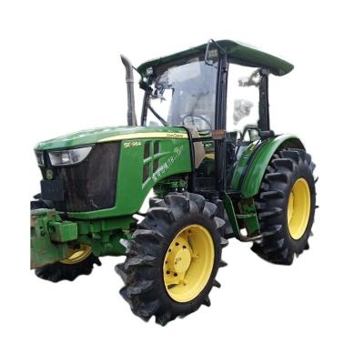 China Building material stores sell second hand used//new wheel 4x4wd 904 90hp tractors for farm agricultura for sale