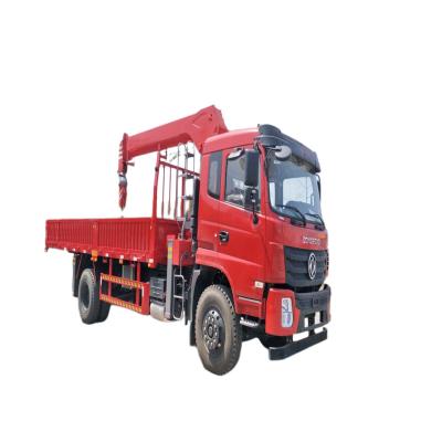 China TRUCK CRANE new factory supply truck loading crane 1 ton 3ton 6ton mobile crane truck boom arm isuzu cargo truck crane 2 ton 3ton 6ton for sale