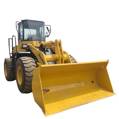 China Construction Material Shops Hot Sale 7 Ton Big Loading Opportunity KOMATSU wa470-6 Wheel Loader Used 470 Series Front Loader Original Paint wa470 for sale