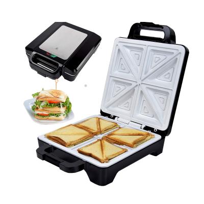 China Professional Stylish Design Easily Cleaned Heat Resistant Electric Grill Sandwich Makers for sale