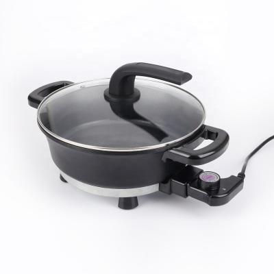 China Mini Luxury Non Stick Hot Pot Fast Heating Premium Quality Kitchen Cooking Electric Hot Pot For Home for sale