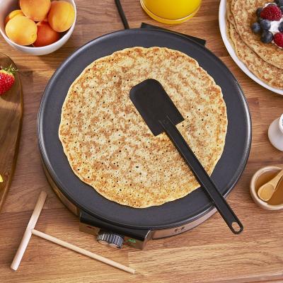 China The Easy Operation Dropshipping Electric Die Casting Crepe and Pancake Maker Aluminum Machine Die Casting Pancake Maker for sale