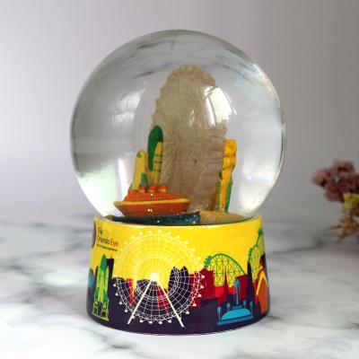 China Europe EW00165 3D Design Resin London Souvenir Gift Handmade Custom Large Ben Snow Globe for sale