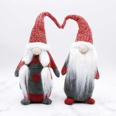 China 2021 ECO-FRIENDLY Dwarf Doll Plush Doll Decoration Faceless Christmas Gift for sale