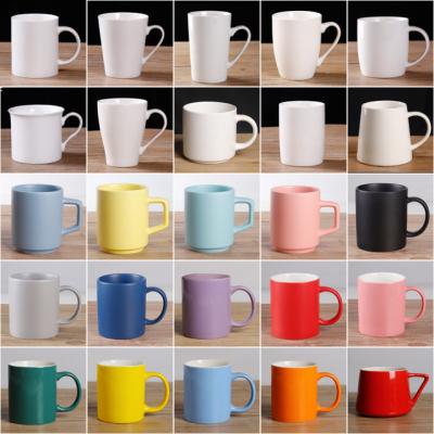 China Viable Competitive Price Customized Universal Ceramic Mugs Decal Electroplating Coffee Mug for sale