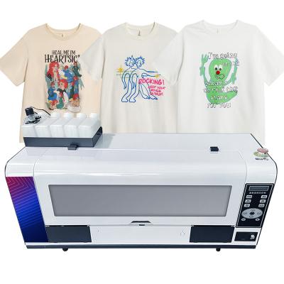 China Garment shops new CHENCH 2022 DTF T-shirt printing machine a3 printer dtf printer printing machine with 30cm shaker powder machine for sale