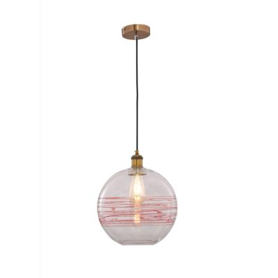 China Wholesale Modern Simple Modern Factory Pendant Lamp Lighting Indoor Glass Pendant Light for sale