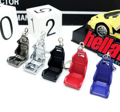 China Metal Wholesale Customized Boutique Gifts Car Accessories Part Racing Seat Key Chain for sale