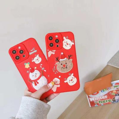 China Christmas Gift Shockproof Wholesale David's Deer Cell Phone Case For iphone XS XSMAX 11 12 13 Pro Max for sale